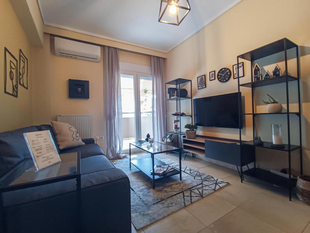 Modern Urban Flat Apartment Tesalonika Bagian luar foto